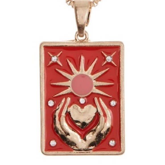 NWT Melrose and Market Love Tarot Inspired necklace - Picture 2 of 3